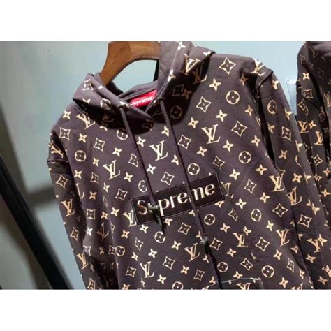 gucci hoodie or louis vuitton x supreme